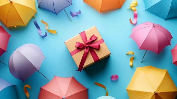 ร่มของชำร่วยงานแต่ง